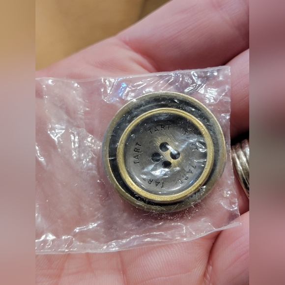 Tart Collection Tan Military Long Winter Coat Size M 100% Wool - Picture 11 of 15